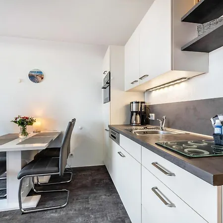 شقة 3-raum-ferienwohnung 4 Hochparterre