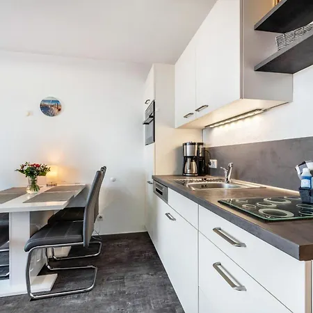3-raum-ferienwohnung 4 Hochparterre Apartman Cuxhaven
